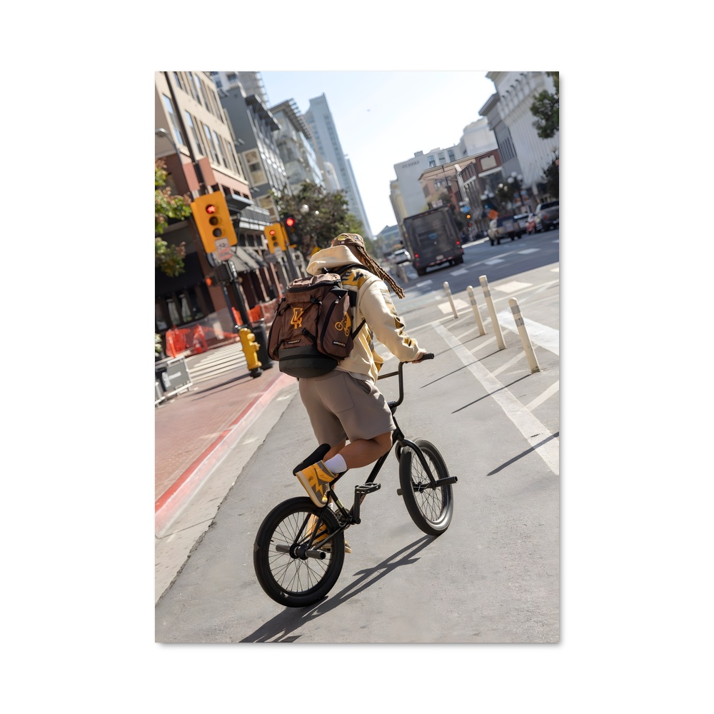Poster City Rider – affiche BMX